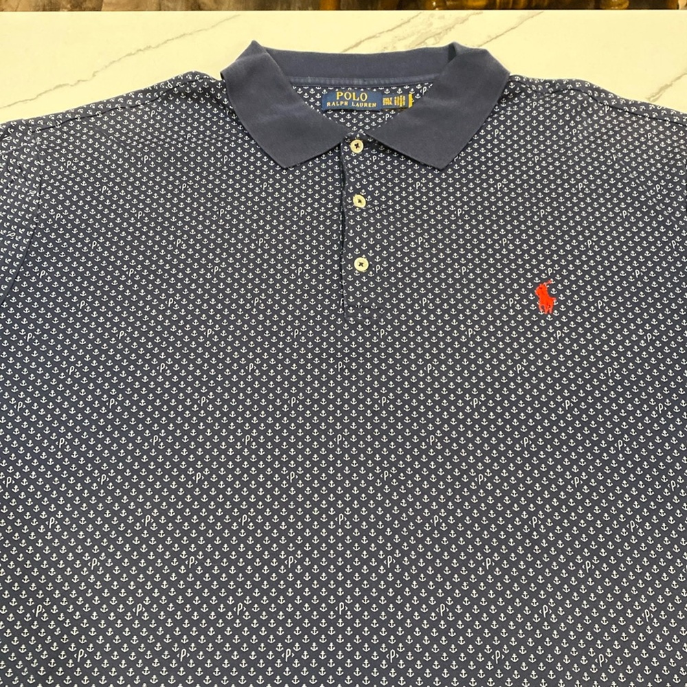 Polo Ralph Lauren 2XL All Over Print Polo